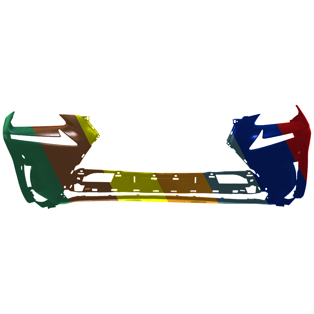 LEXUS NX 200t/300 FRONT BUMPER COVER PRIMED (WO/ WASHER)(W/SENSOR)(WO/F SPORT) OEM#5211978948 2018-2021 PL#LX1000346