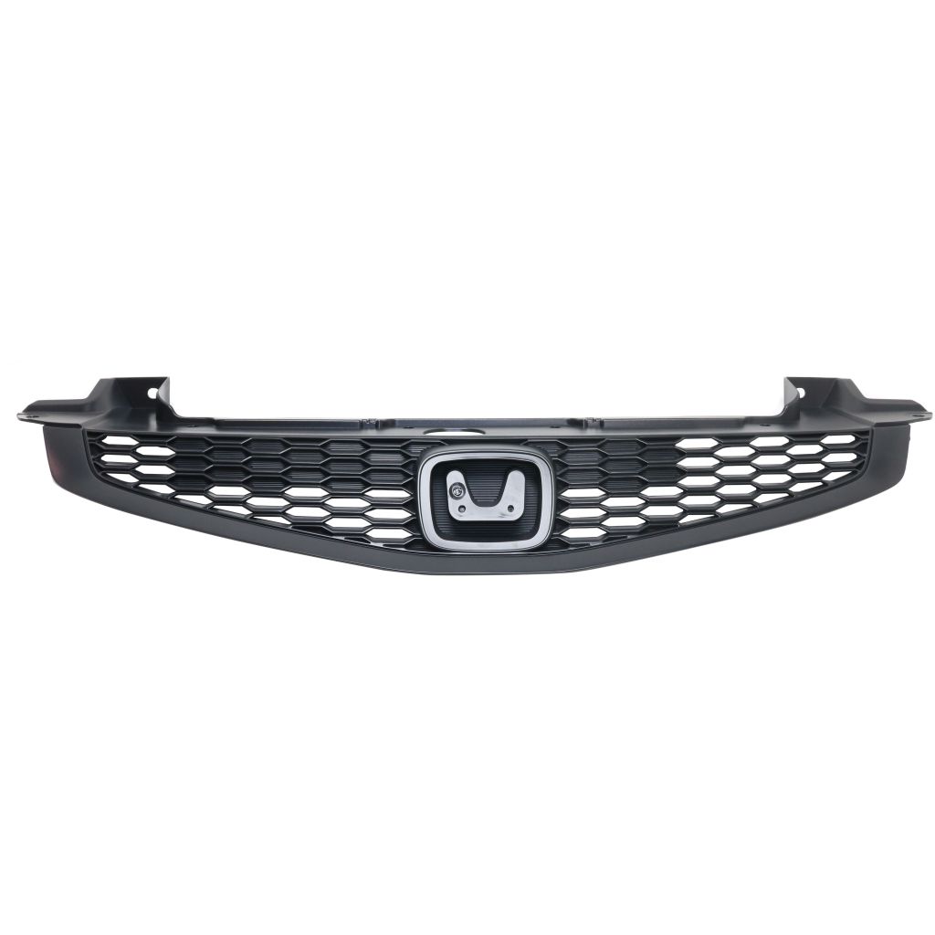 HONDA CIVIC COUPE GRILLE BLACK (1.8L) OEM#71121TS8A01 2012-2013 PL#HO1200209