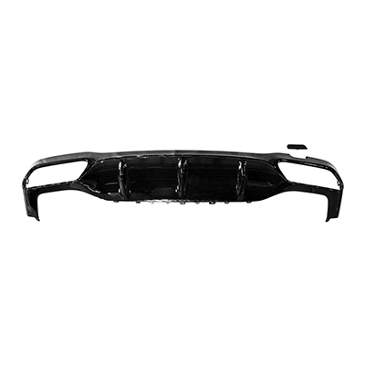 MERCEDES-BENZ E-CLASS SEDAN (213) REAR BUMPER COVER LOWER PTD-BLK(E63) OEM#2138852401 2017-2020 PL#MB1195129