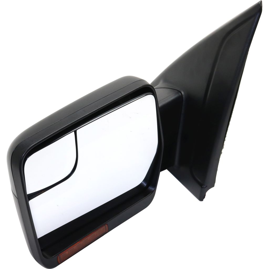 FORD TRUCKS & VANS FORD/PU (F150)(EXC SVT RAPTOR) DOOR MIRROR LEFT (Driver Side) PWR/HTD/SIGNAL (BLACK)(W/REFL)(SINGLE ARM)(W/SPOT GLASS) OEM#BL3Z17683CA-PFM 2011-2014 PL#FO1320407