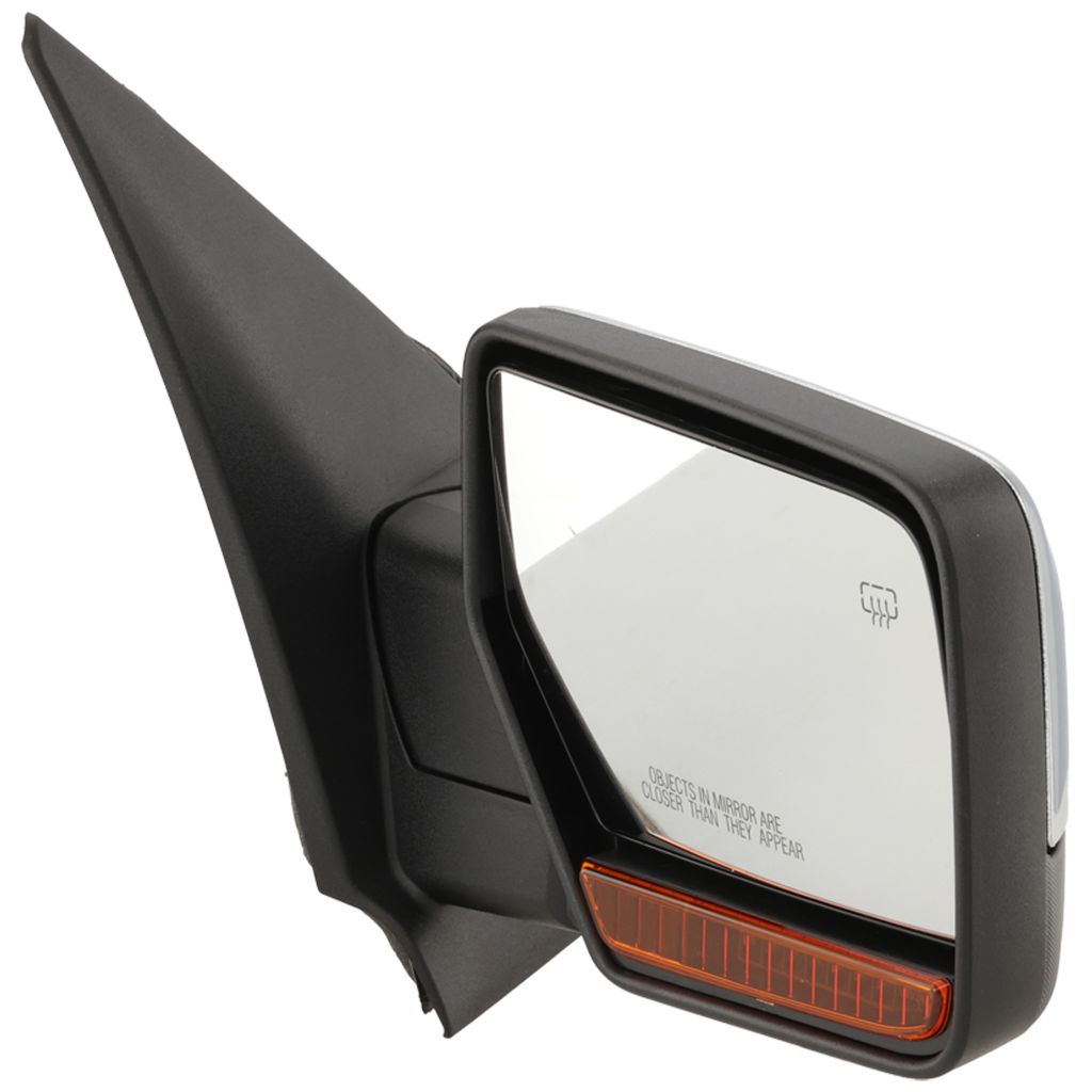 LINCOLN NAVIGATOR DOOR MIRROR RIGHT (Passenger Side) PWR/HTD/PUDDLE/SIGNAL/MEMORY/PWR-FOLD (CHROME) OEM#8L7Z17682AA 2007-2008 PL#FO1321391