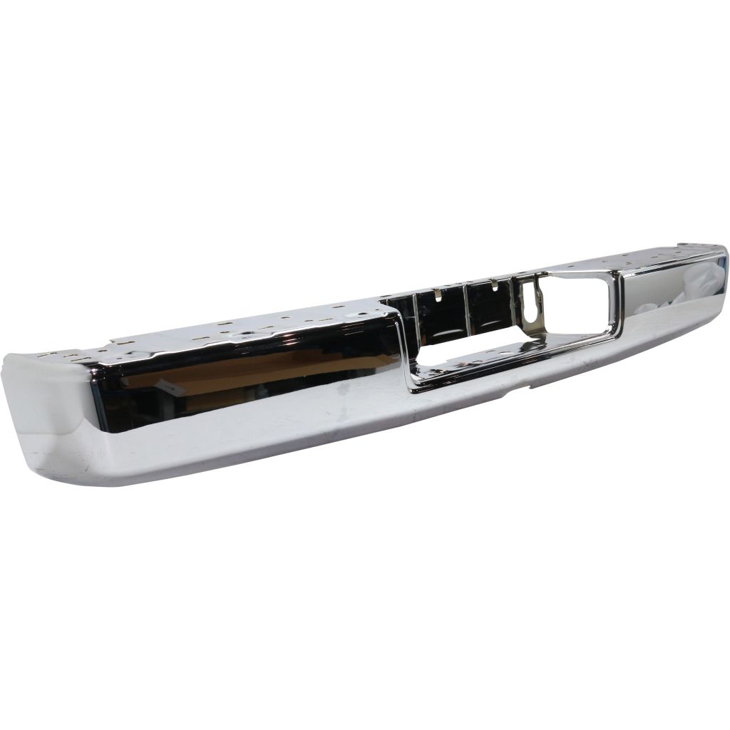 NISSAN(DATSUN) TITAN REAR STEP BUMPER FACE BAR CHROME (WO/SENSOR) OEM#85030EZ20A 2017-2019 PL#NI1102165