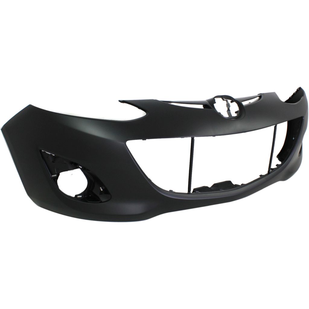 MAZDA MAZDA2 FRONT BUMPER COVER PRM**CAPA** OEM#DR6150031EBB 2011-2014 PL#MA1000233C
