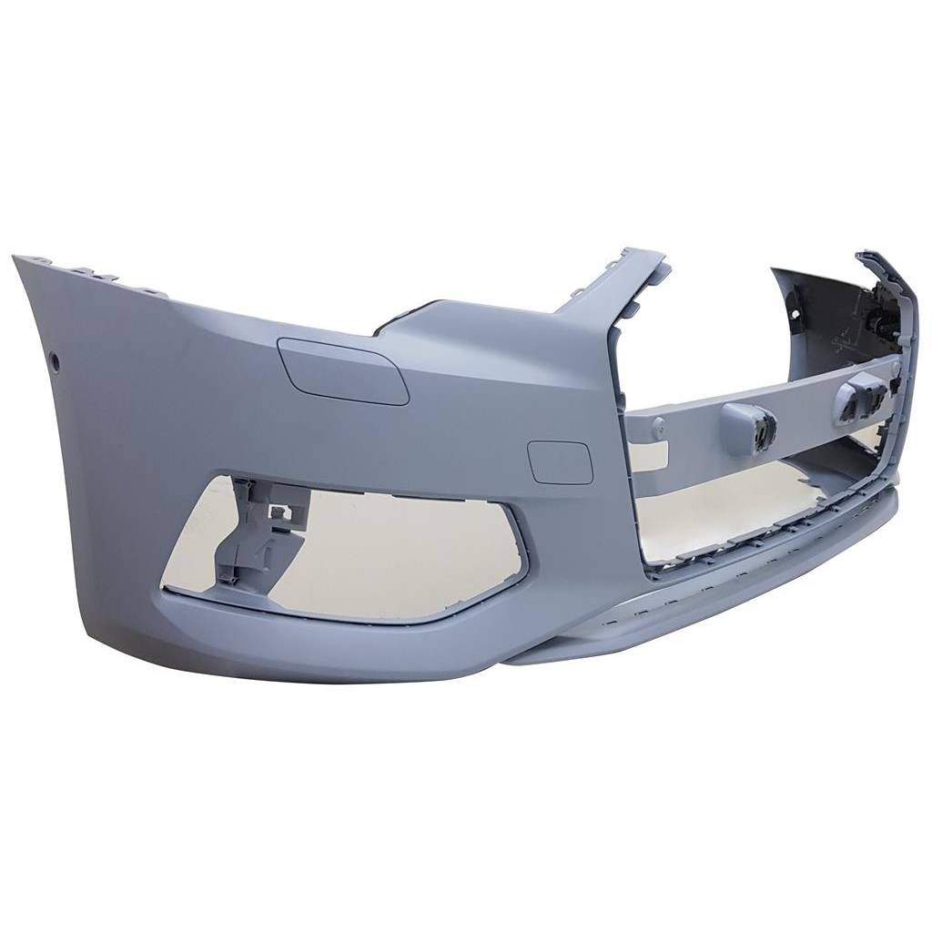 AUDI A6 SEDAN FRONT BUMPER COVER PRIMED (W/PARALLEL PK ASSIST)(WO/S-LINE) OEM#4K0807065AGRU 2019-2023 PL#AU1000292