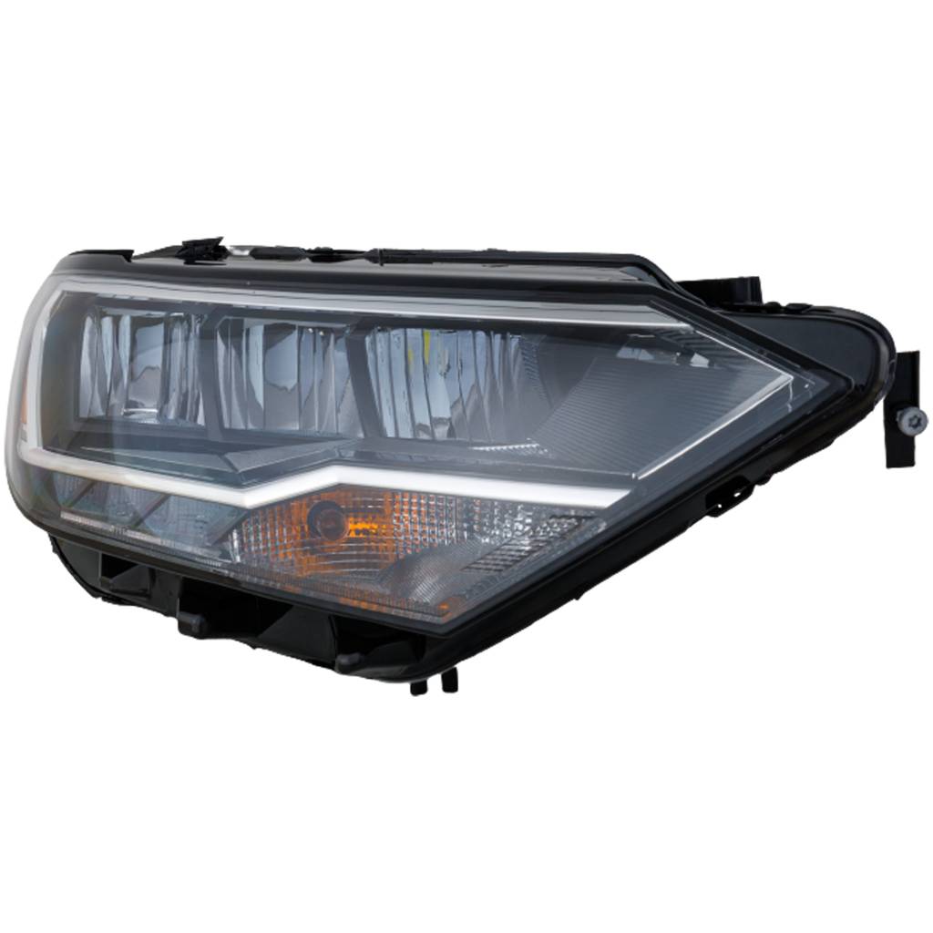 VOLKSWAGEN JETTA SEDAN (EXC GLI) HEAD LAMP ASSY RIGHT (Passenger Side) (TRIPLE BEAM LED HEAD LAMP) **CAPA** OEM#17A941036A 2019-2023 PL#VW2503174C