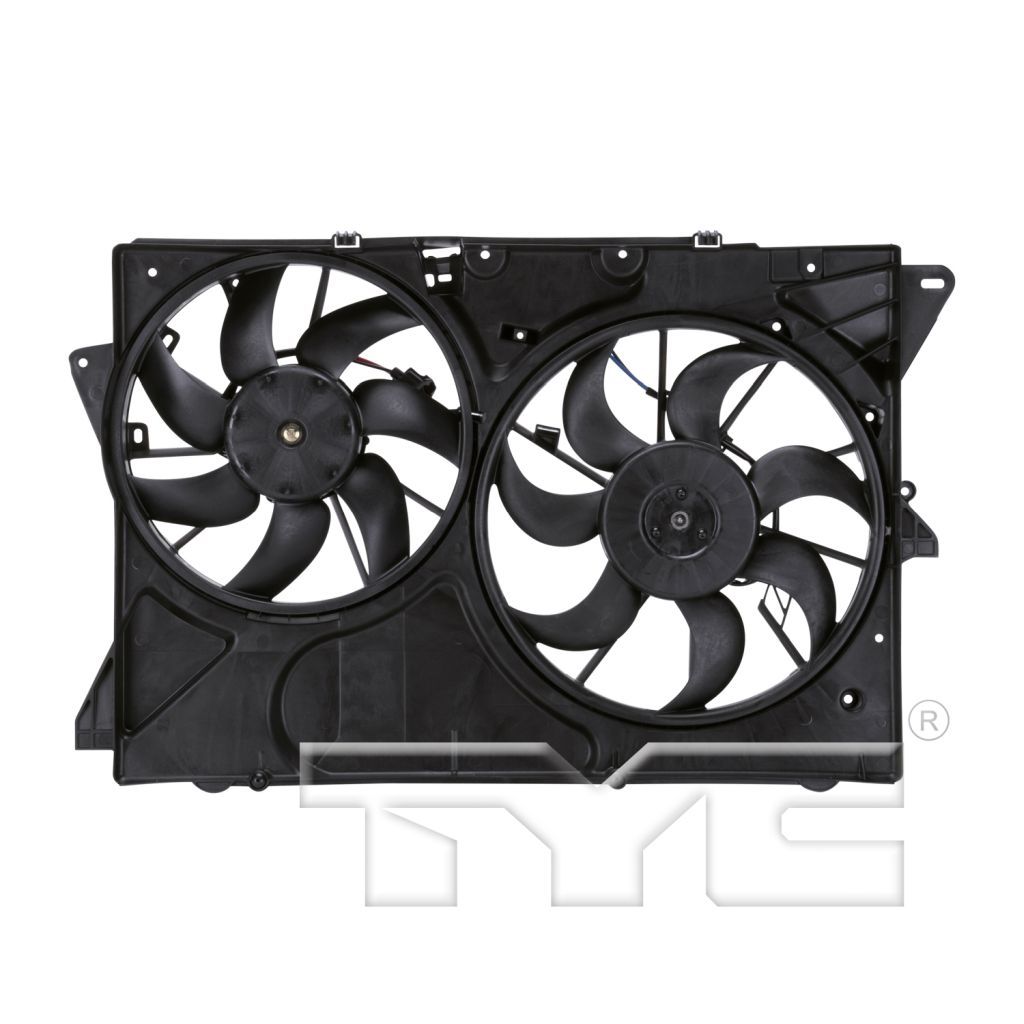 FORD TRUCKS & VANS EXPLORER RADIATOR & A/C FAN ASSEMBLY (2.0L)(3.5L WO/TURBO) (WO/MODULE) OEM#BA8Z8C607G-PFM 2011-2012 PL#FO3115187