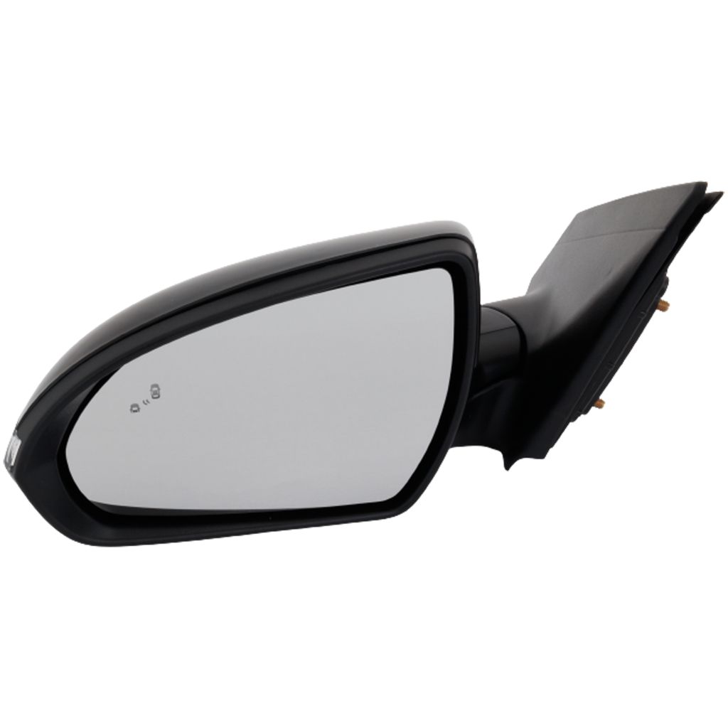 HYUNDAI ELANTRA SEDAN (USE 573563E)DOOR MIRROR LEFT (Driver Side) PWR/HTDSIGNAL (W/BSD)(WO/MEMORY)(KOREA) OEM#87610F2290 2017-2018 PL#HY1320254