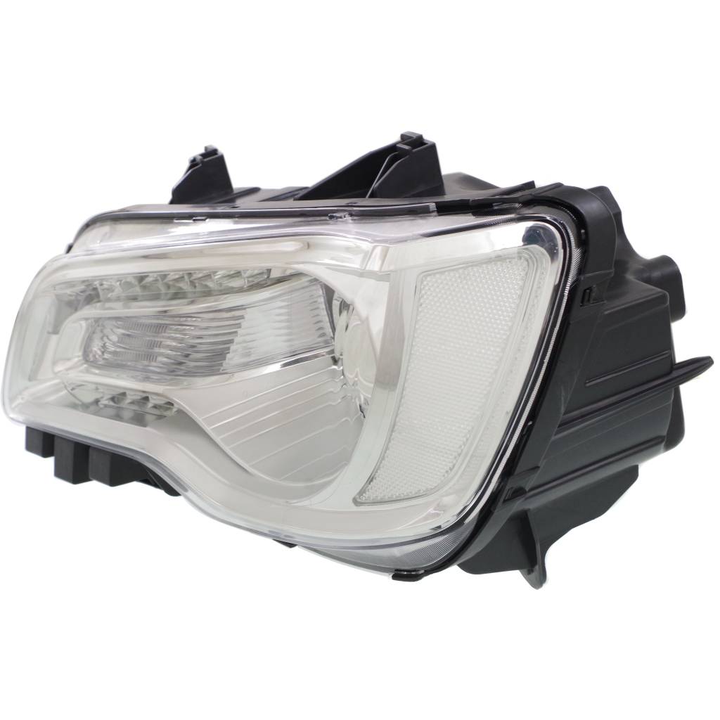CHRYSLER 300 HEAD LAMP ASSY LEFT (Driver Side) (HALOGEN)(CHROME) OEM#68196277AD 2015-2017 PL#CH2502268