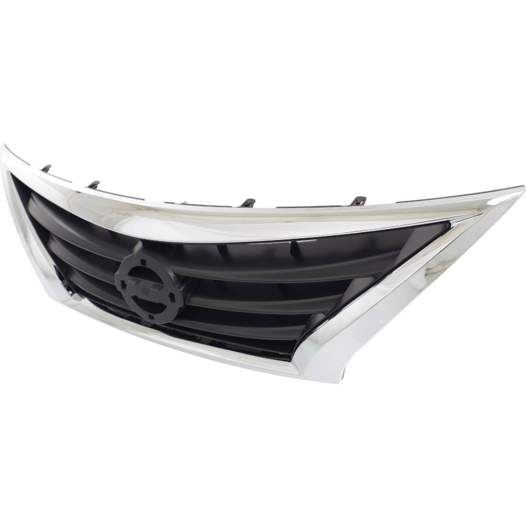 NISSAN(DATSUN) VERSA SEDAN GRILLE CHR/BLK OEM#623109KM0A 2015-2019 PL#NI1200261