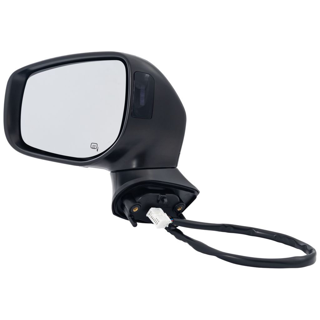 SUBARU IMPREZA WAGON DOOR MIRROR LEFT (Driver Side) PWR/HTD (WO/SIGNAL)(W/BSD)(PTM&TEX) OEM#91036FL04B-PFM 2017-2023 PL#SU1320157