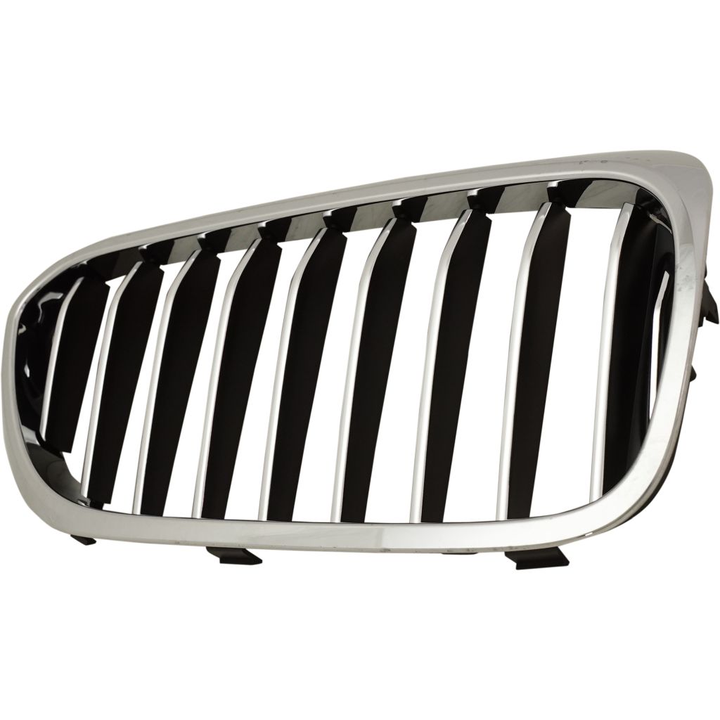 BMW BMW 5 SERIES (SEDAN) GRILLE RIGHT (Passenger Side) CHROME/BLACK (WO/M PKG)(WO/NIGHT VISION)(W/LUXURY) OEM#51137390866 2017-2020 PL#BM1200297