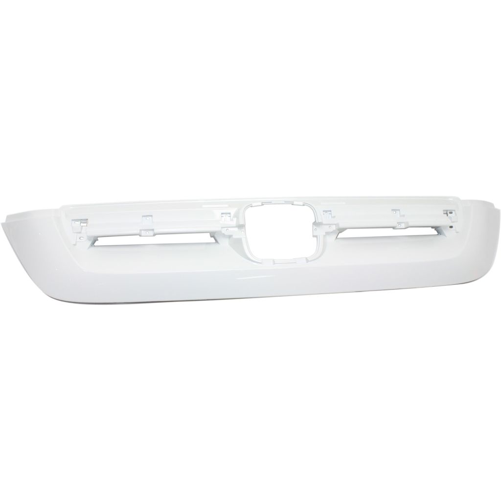 HONDA CRV UPPER GRILLE PAINTED WHITE (JAPAN BUILT) **CAPA** OEM#71128SWA003ZA 2007-2009 PL#HO1200186C