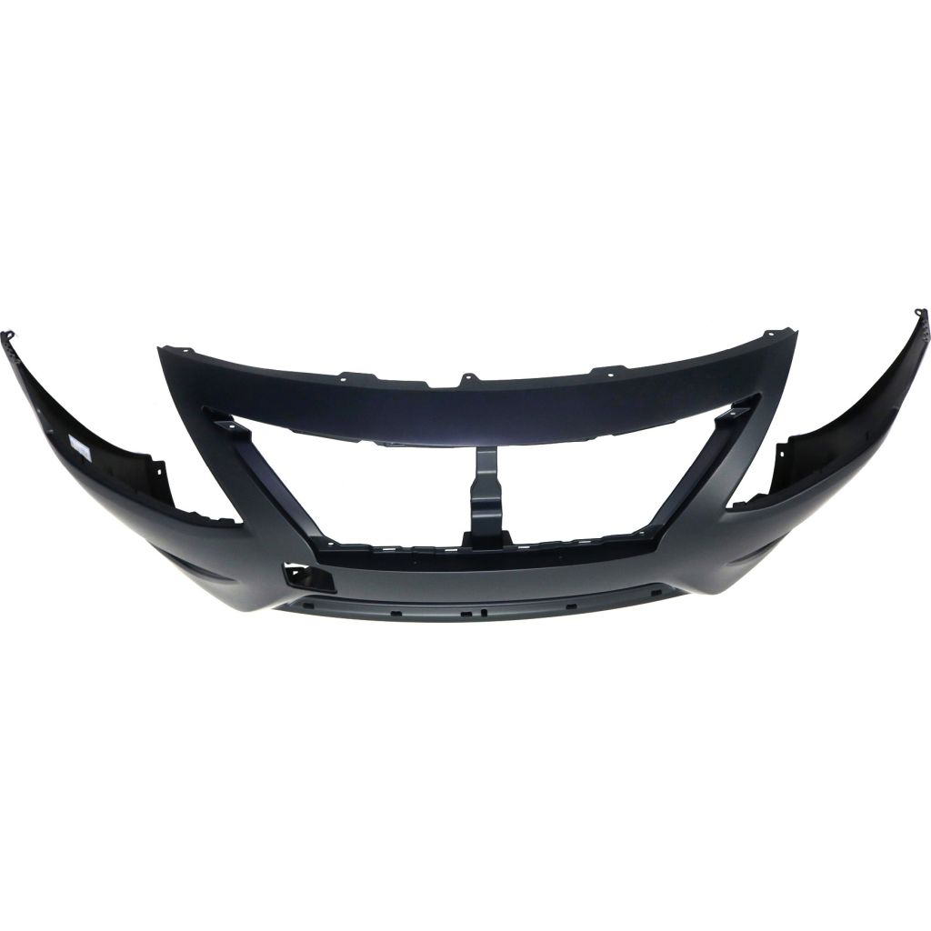 NISSAN(DATSUN) VERSA SEDAN FRONT BUMPER COVER PRIMED (W/CHR LOWER MLDG) **CAPA** OEM#FBM229KM1J 2015-2019 PL#NI1000300C