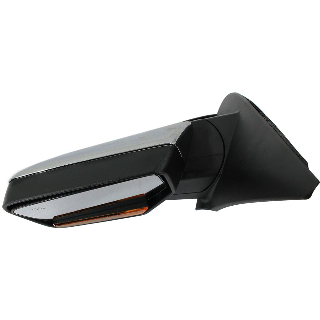 LINCOLN NAVIGATOR DOOR MIRROR LEFT (Driver Side) PWR/HTD/SIGNAL/PUDDL/MEMORY (WO/DIMMING)(PWR-FOLD)(CHROME) OEM#BL7Z17683AA-PFM 2011 PL#FO1320394