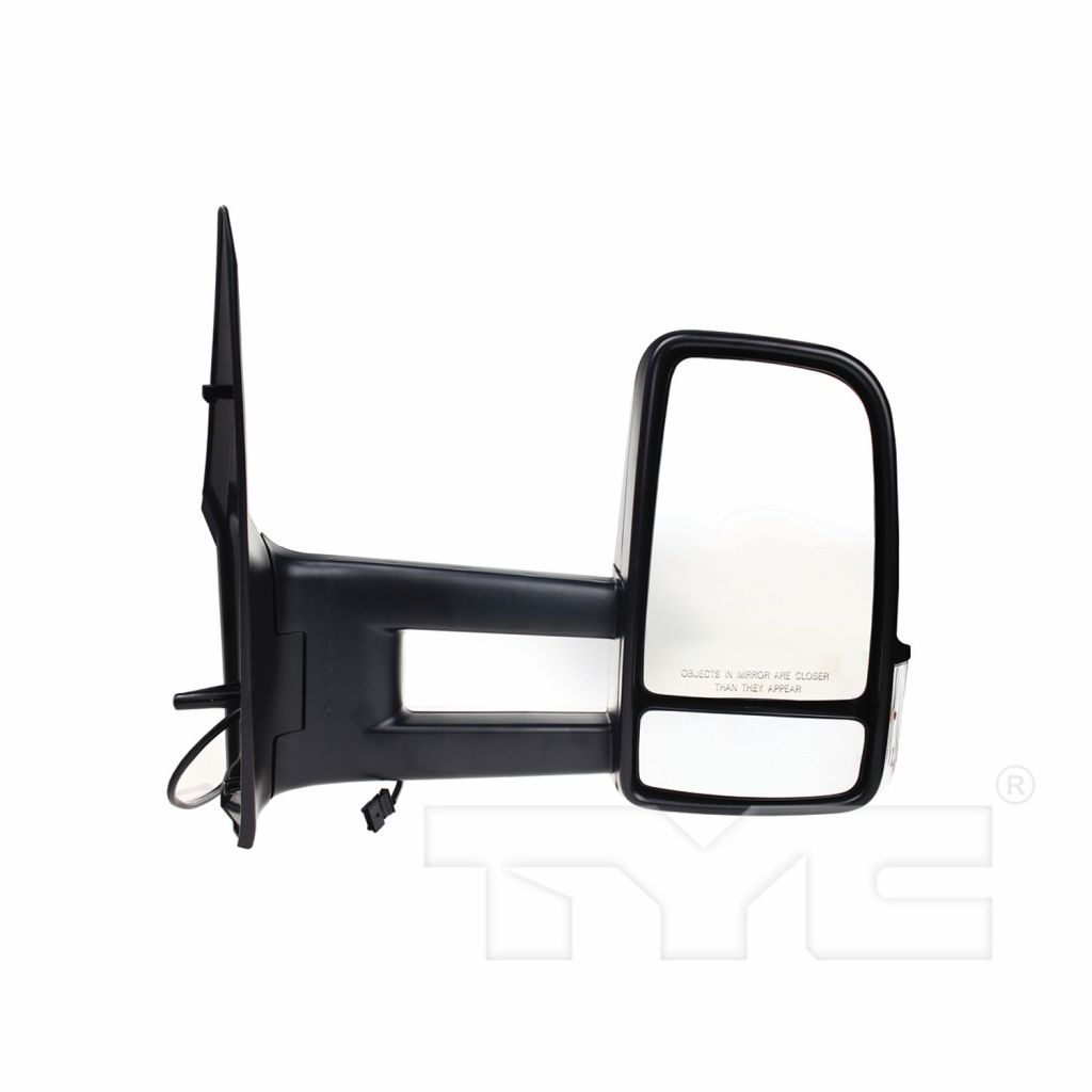 MERCEDES-BENZ SPRINTER DOOR MIRROR RIGHT (Passenger Side) MANUAL W/SIGNAL (EXTENDED TYPE) OEM#68009974AA 2010-2013 PL#CH1321380
