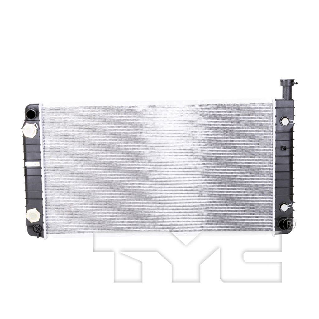 GM TRUCKS & VANS CHEVY/GMC/VAN(Express/Savana) RADIATOR 4.3/V6 5.7/V8 W/EOC (1-1/4" CORE) OEM#15762434 1996-2002 PL#GM3010304