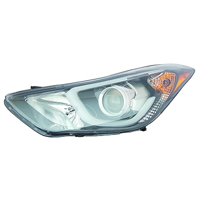 HYUNDAI ELANTRA SEDAN HEAD LAMP ASSY LEFT (Driver Side) (W/ LED) OEM#921013X450 2014-2016 PL#HY2502188