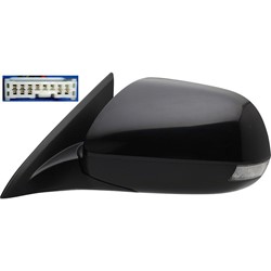 ACURA TSX WAGON DOOR MIRROR LEFT (Driver Side) PWR HTD W/LIGHT W/MEMORY OEM#76250TL0315ZD 2011-2014 PL#AC1320115