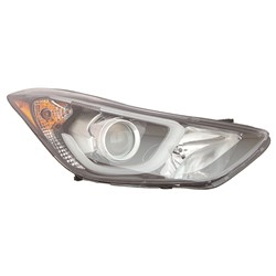 HYUNDAI ELANTRA SEDAN HEAD LAMP ASSEMBLY RIGHT (Passenger Side) (W/ LED) (KOREA) **CAPA** OEM#921023X450 2014-2016 PL#HY2503188C