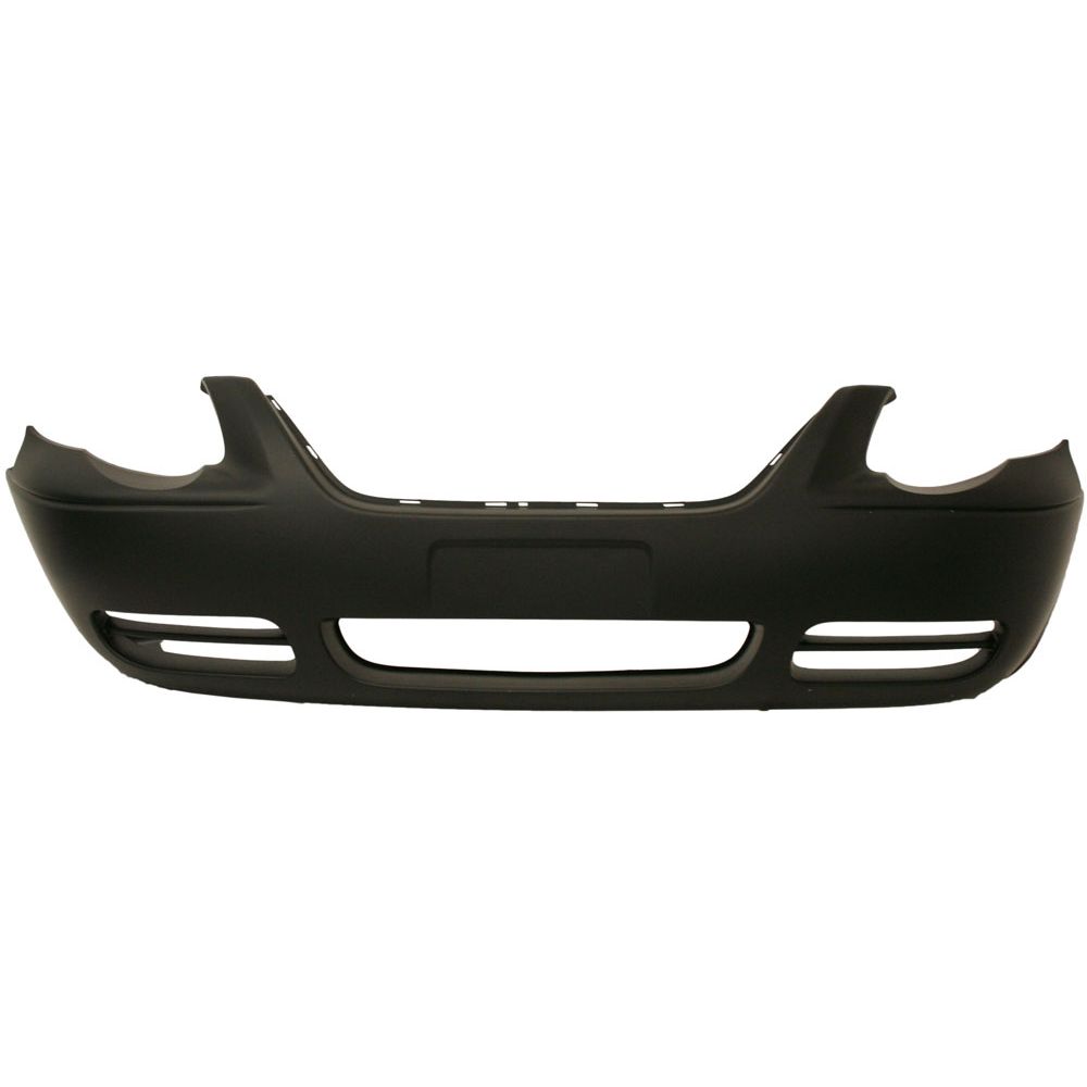 CHRYSLER TOWN & COUNTRY FRONT BUMPER COVER PRIMED (119"WB W/O FOG)**CAPA** OEM#5139120AA 2005-2007 PL#CH1000434C