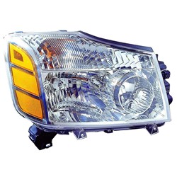 NISSAN ARMADA HEAD LAMP ASSY RIGHT (Passenger Side) **CAPA** OEM#260107S026 2004-2007 PL#NI2503154C