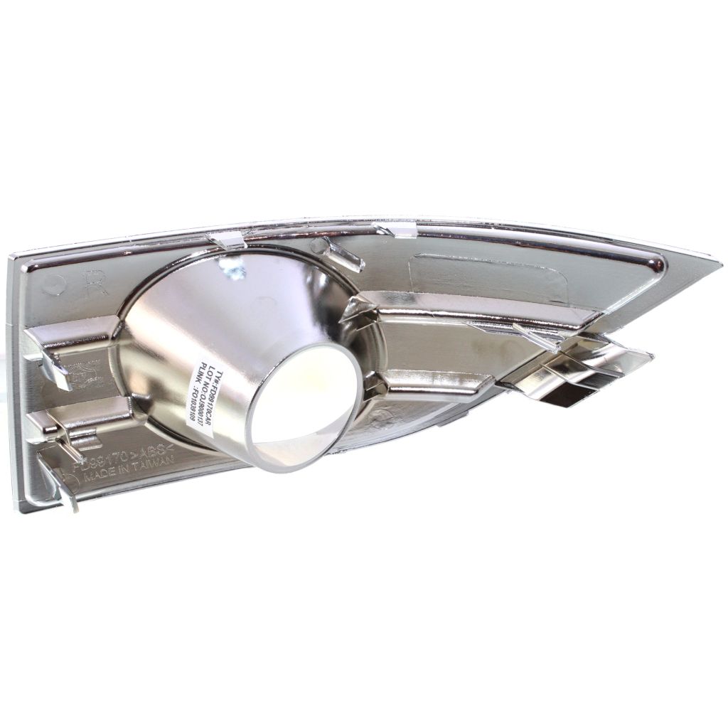 FORD TAURUS SEDAN FOG LAMP COVER RIGHT (Passenger Side) CHROME OEM#8G1Z17E810AA 2008-2009 PL#FO1039109