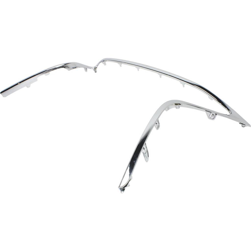 LEXUS ES 350 FRONT BUMPER MOLDING CHROME (FRAME MLDG) **CAPA** OEM#5312133050 2013-2015 PL#LX1210108C