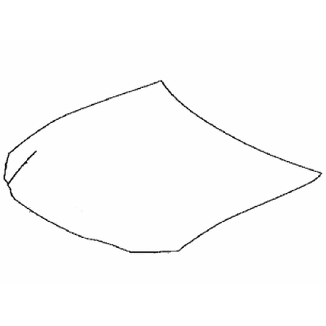 LEXUS ES 300h HOOD (STEEL) OEM#5330106390-PFM 2019-2024 PL#LX1230136