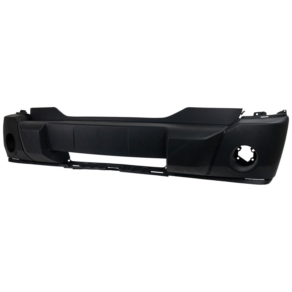 DODGE TRUCKS & VANS NITRO FRONT BUMPER COVER TXT-BLACK (W/FOG) **CAPA** OEM#1FU24CD7AA 2007-2009 PL#CH1000885C