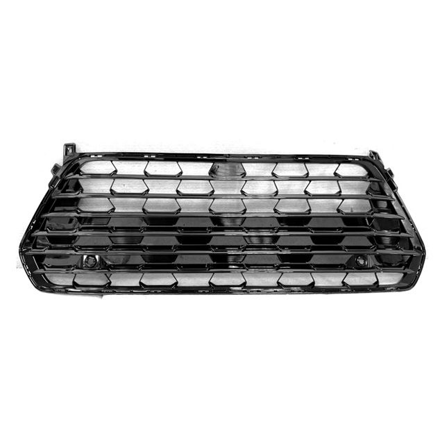 TOYOTA GRAND HIGHLANDER FRONT BUMPER GRILLE GLOSS-BLACK (W/SENSOR)(WO/CAMERA) OEM#531120E340 2024-2026 PL#TO1036263