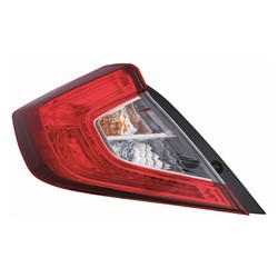 HONDA CIVIC SEDAN TAIL LAMP ASSEMBLY LEFT (Driver Side) (OUTER)**CAPA** OEM#33550TBAA01 2016-2021 PL#HO2804110C