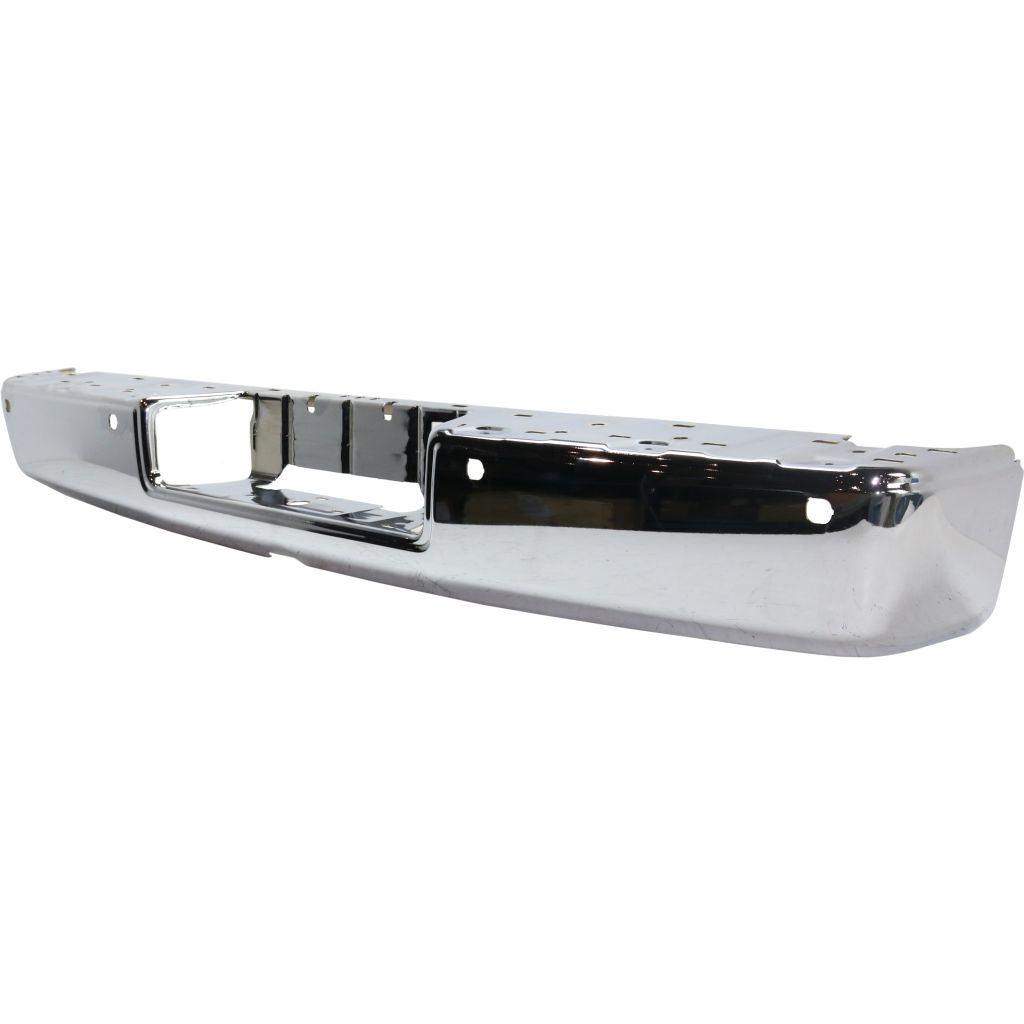 NISSAN(DATSUN) TITAN REAR STEP BUMPER FACE BAR CHROME (W/SENSOR) **CAPA** OEM#85030EZ40A 2017-2019 PL#NI1102164C