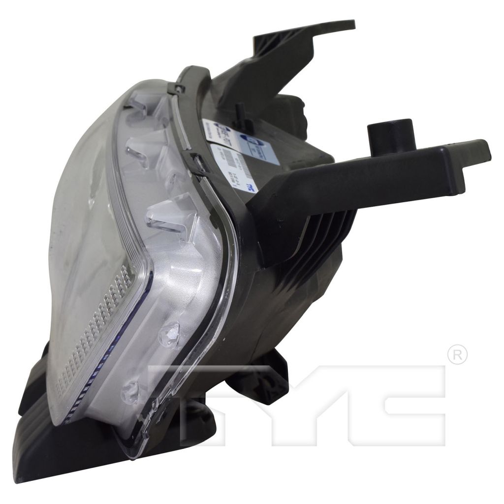 DODGE DART HEAD LAMP ASSY RIGHT (Passenger Side) (HALOGEN)(CHROME BEZEL) OEM#68292802AA 2016 PL#CH2519151