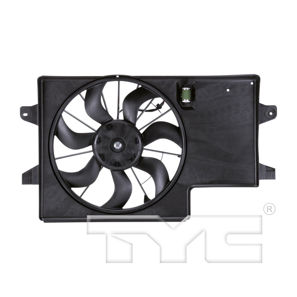 FORD FOCUS RADIATOR & A/C FAN ASSEMBLY (SINGLE FAN) OEM#8S4Z8C607A 2008-2011 PL#FO3115171