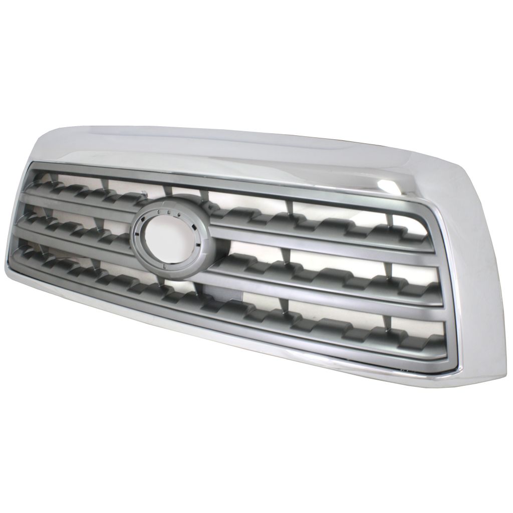 TOYOTA SEQUOIA GRILLE ASSEMBLY CHR/SLV (LTD/PLATINUM) OEM#531000C190 2008-2017 PL#TO1200329