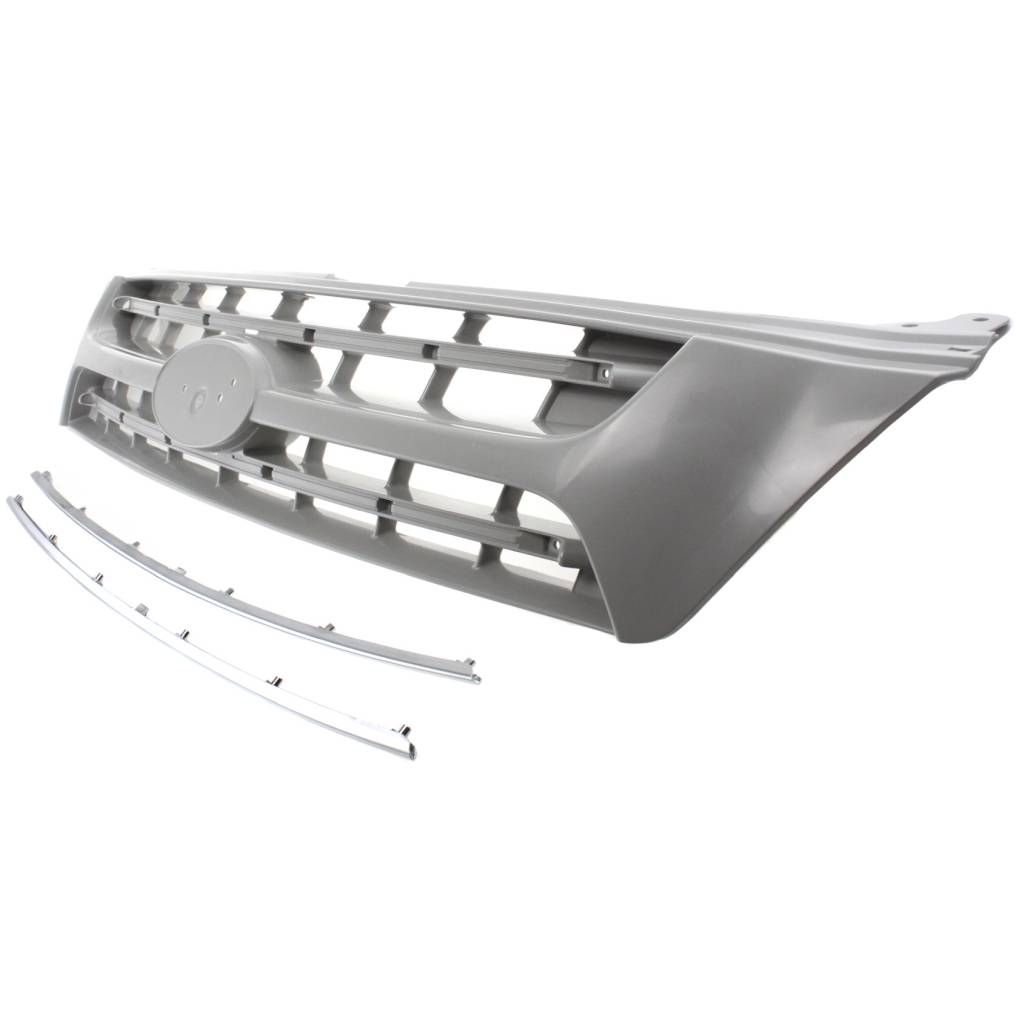 KIA SEDONA MINIVAN GRILLE ASSEMBLY PTD/CHR MOLDING OEM#863504D001 2006-2010 PL#KI1200137