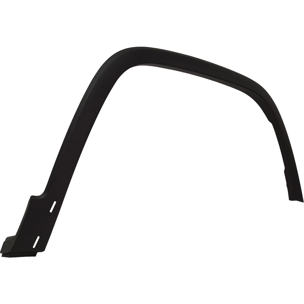 JEEPVEHICLE CHEROKEE FRONT WHEEL OPENING MLDG RIGHT (Passenger Side) TXT-BLACK (EXC TRAILHAWK)(W/ ACTIVE DRIVE II) **CAPA** OEM#68210308AF 2014-2018 PL#CH1291117C