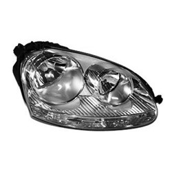 VOLKSWAGEN JETTA WAGON HEAD LAMP ASSEMBLY RIGHT (Passenger Side) (HALOGEN)(W/O LOGO)**CAPA** OEM#1K6941006S 2009 PL#VW2503127C