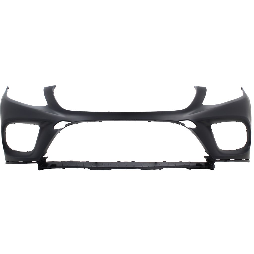 MERCEDES-BENZ GLE-CLASS COUPE (292) FRONT BUMPER COVER PRIMED GRAY (W/PARK ASSIST)(EXC GLE63) OEM#29288519259999 2016-2019 PL#MB1000490