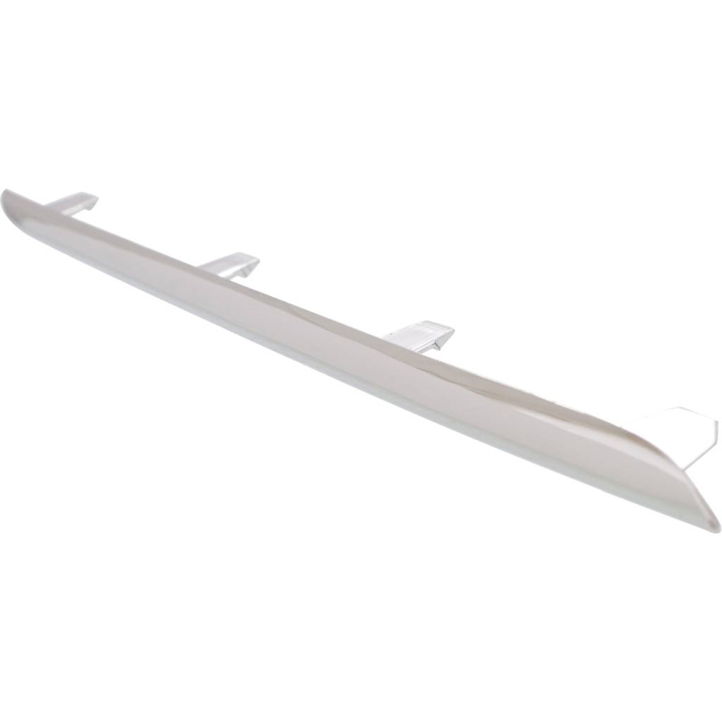 MERCEDES-BENZ E-CLASS HYBRID (E400) GRILLE COVER MOLDING LOWER RIGHT (Passenger Side) CHROME (W/CENTER GRILLE EMBLEM) OEM#2128852621 2014-2015 PL#MB1215100