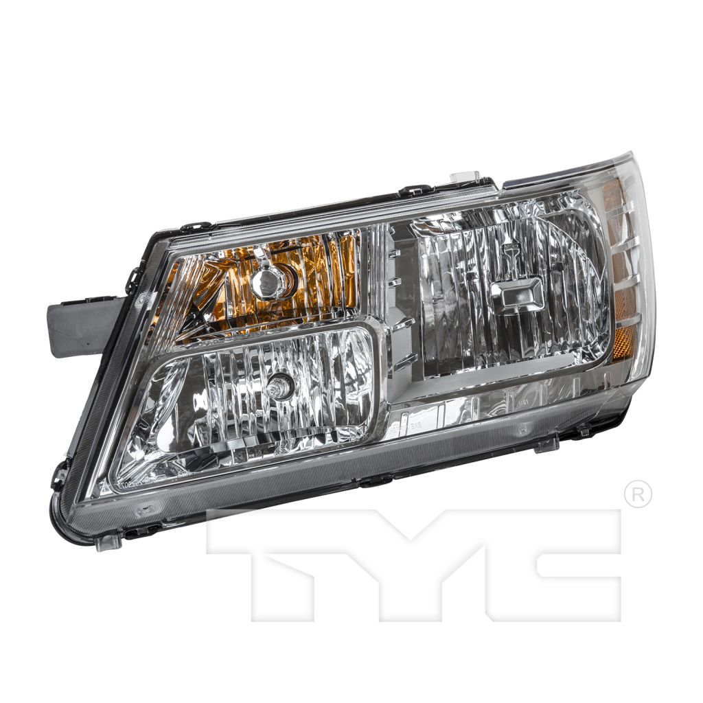 DODGE JOURNEY HEAD LAMP ASSEMBLY LEFT (Driver Side) (CHROME BEZEL) **CAPA** OEM#5116289AC (P) 2009-2020 PL#CH2502222C