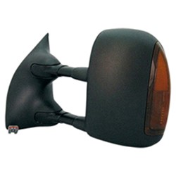 FORD TRUCKS & VANS FORD/PU (F250/350/450/550) Super Duty DOOR MIRROR LEFT (Driver Side) PWR/HTD/SIGNAL (BLACK CVR)(DUAL ARMS/GLASS)(TRAILER)(FOLD-IN/OUT) OEM#5C3Z17683EAA-PFM 2003-2007 PL#FO1320268