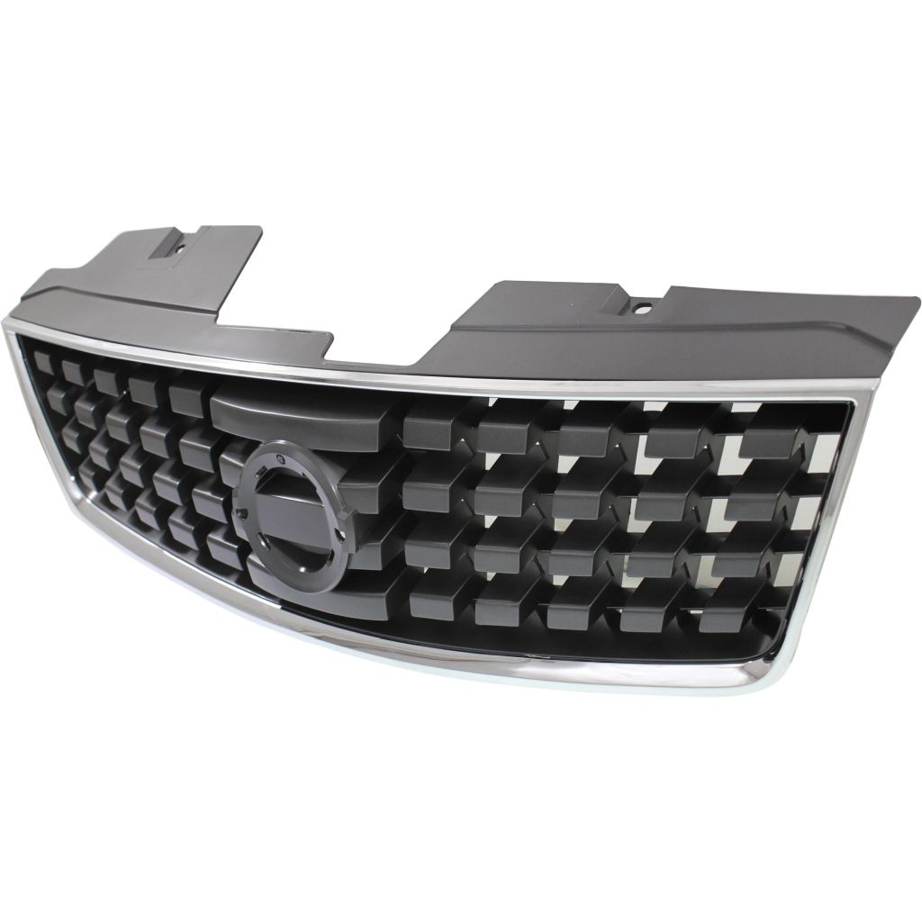 NISSAN(DATSUN) SENTRA GRILLE CHR/DK-GRAY 2.0L (EXC SR) OEM#62070ZE90A 2008-2009 PL#NI1200248