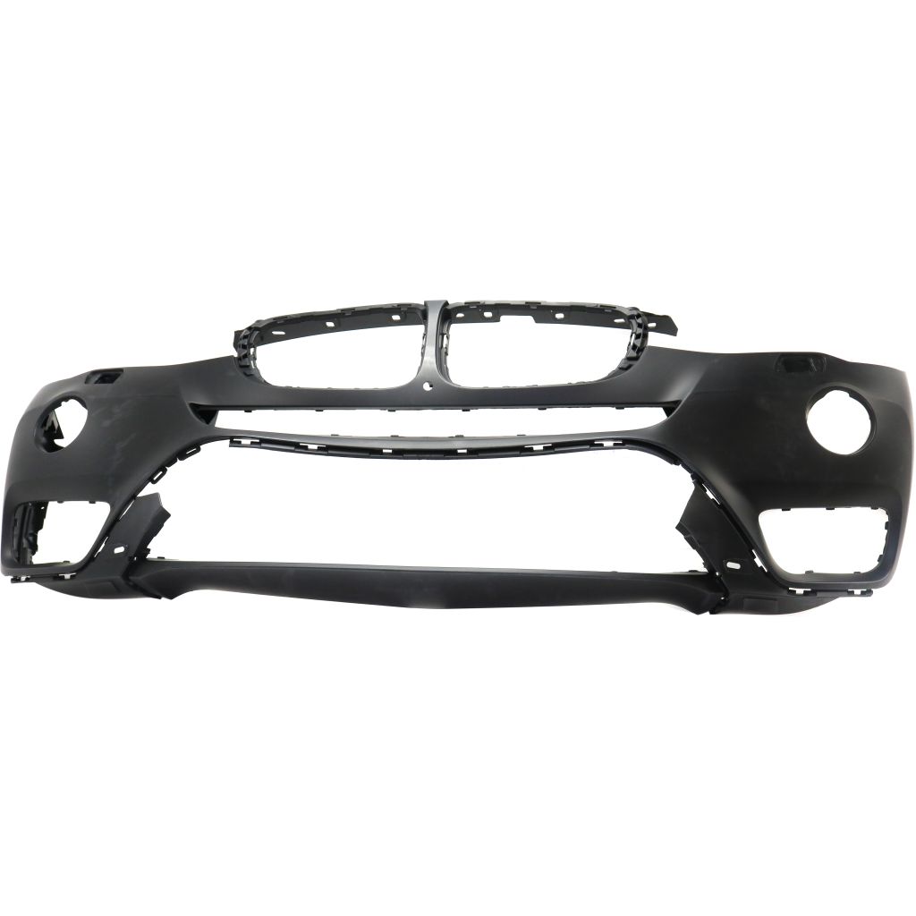 BMW BMW X3 FRONT BUMPER COVER PRM(W/LED FOG)(WO/SENSOR)(W/CAMERA)(WO/M PKG) OEM#51117389901 2015-2017 PL#BM1000352