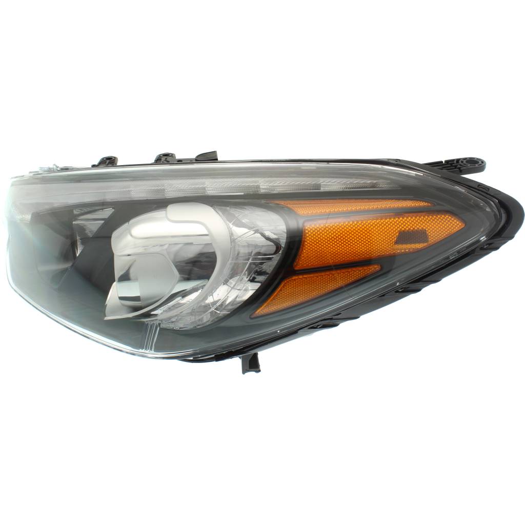 KIA FORTE5 HATCHBACK HEAD LAMP ASSY LEFT (Driver Side) (HALOGEN)(W/ LED)(FM 10-17-14) OEM#92101A7211 2015-2016 PL#KI2502194