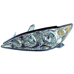 TOYOTA CAMRY HEAD LAMP ASSY LEFT (Driver Side) (CHROME)(LE/XLE)(USA) **CAPA** OEM#8115006180 2005-2006 PL#TO2502155C