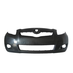 TOYOTA YARIS HATCHBACK(3/5DOORS) (07-08 3DOORS) FRONT BUMPER COVER PRIMED OEM#5211952961 2009-2011 PL#TO1000352