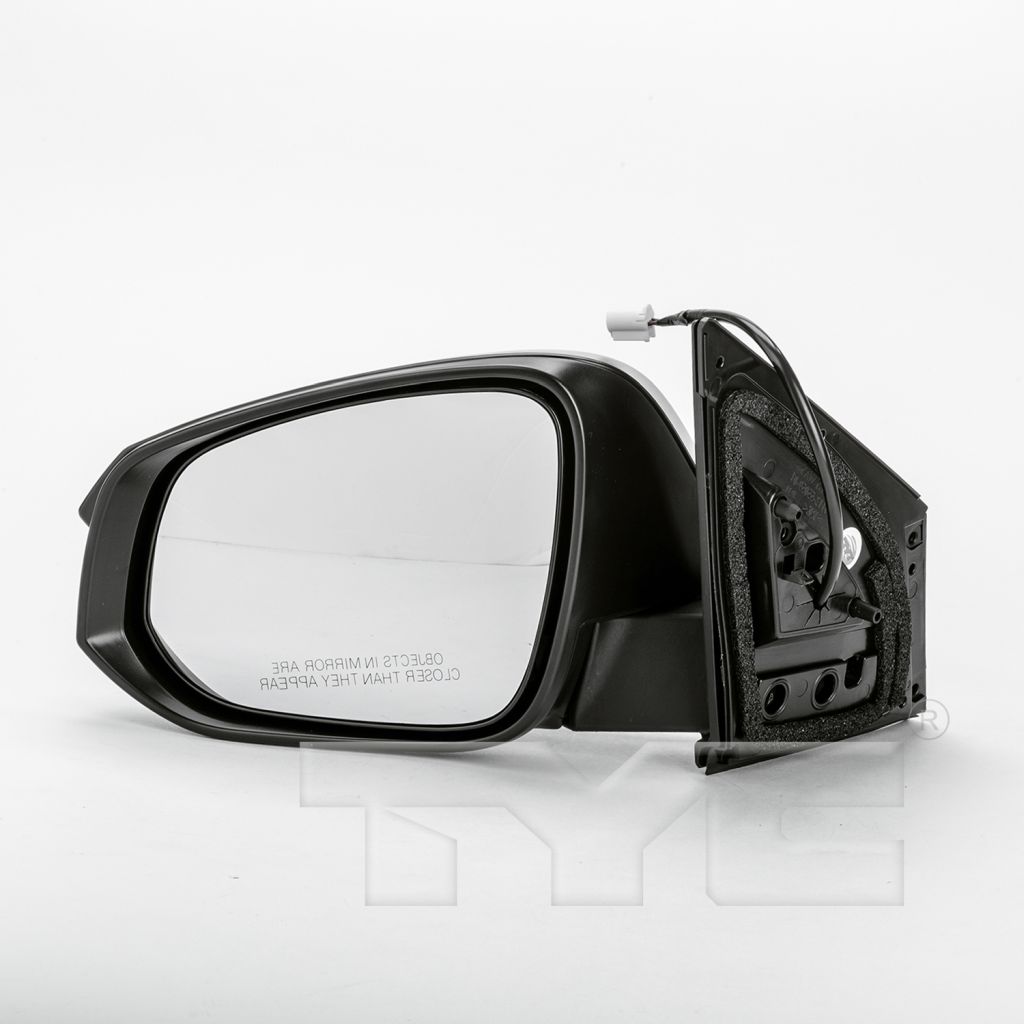 TOYOTA RAV4 DOOR MIRROR LEFT (Driver Side) PWR/N-HTD (WO/SIGNAL)(TXT-CVR) OEM#879400R080 2013-2014 PL#TO1320309