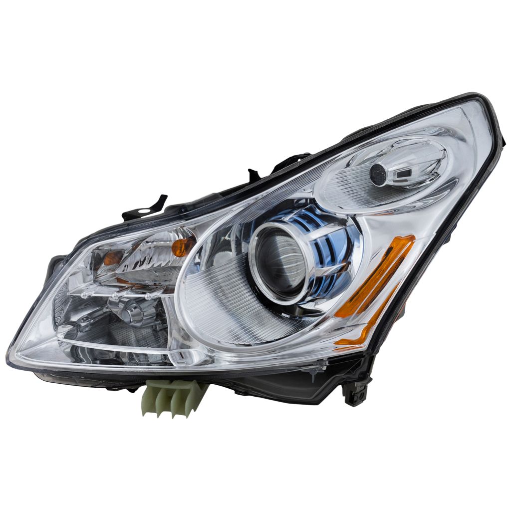 INFINITI G37 SEDAN HEAD LAMP ASSEMBLY LEFT (Driver Side) W/O TECH PKG OEM#26060JK60E 2009 PL#IN2502146