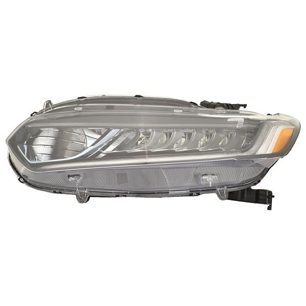 HONDA ACCORD HYBRID HEAD LAMP ASSY LEFT (Driver Side) (HALOGEN)(BASE/EX/EX-L) **CAPA** OEM#33150TVAA51 2018-2020 PL#HO2502196C
